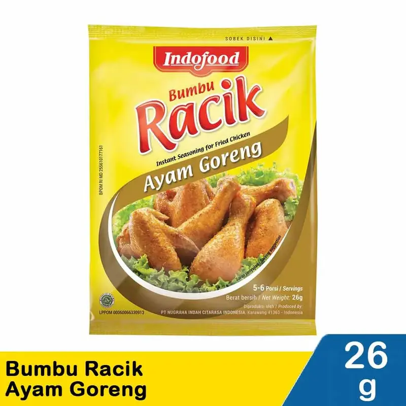 BUMBU RACIK AYAM GORENG - Gambar Produk