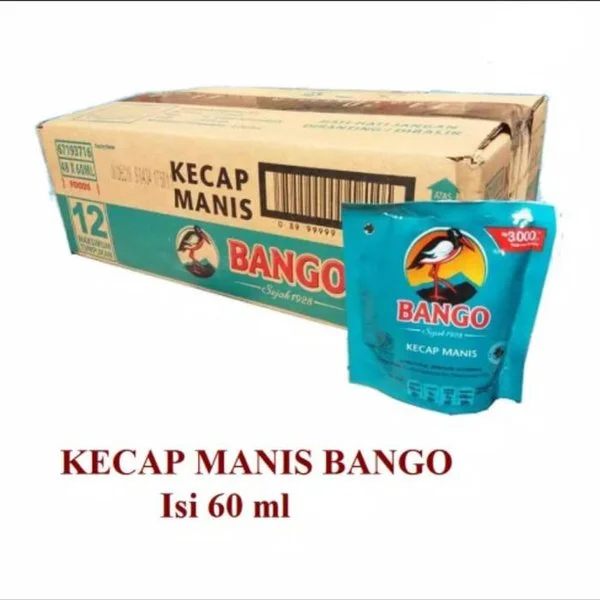 KECAP MANIS BANGO 60 ML - Gambar Produk