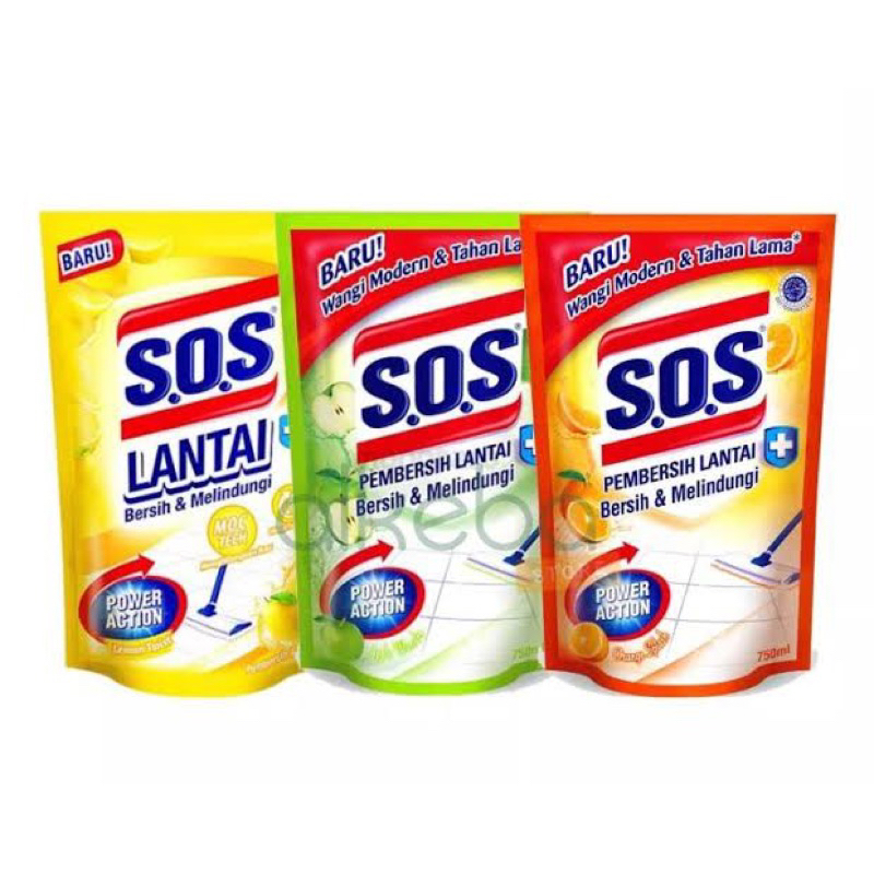 SOS PEMBERSIH LANTAI 650 ML - Gambar Produk