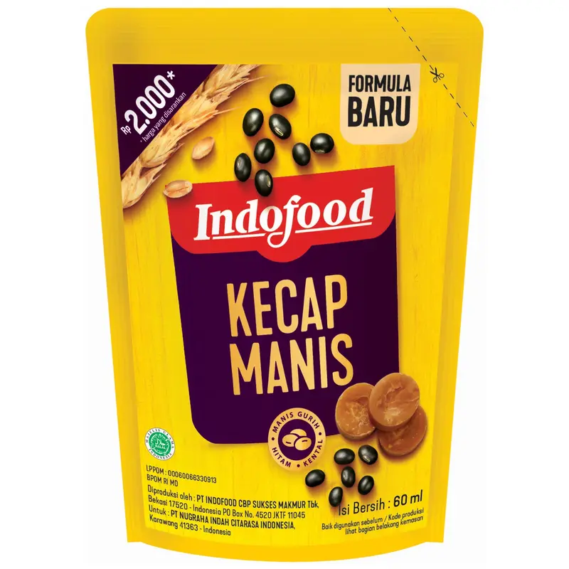 KECAP MANIS INDOFOOD 60 ML - Gambar Produk