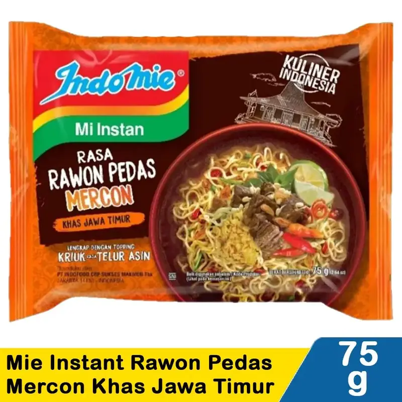 INDOMIE RAWON PEDAS - Gambar Produk