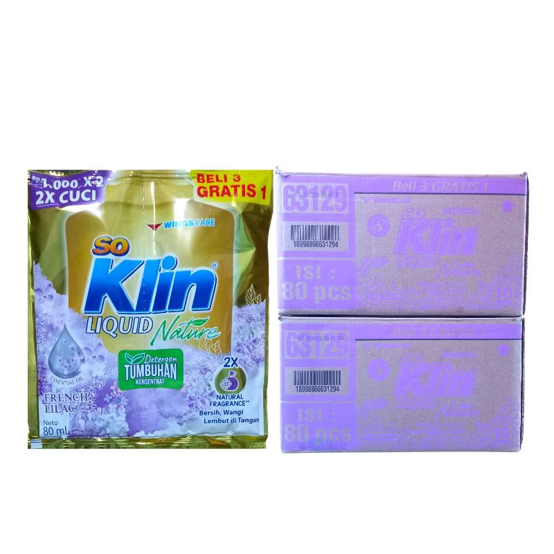 SOKLIN LIQUID LILAC - Gambar Produk