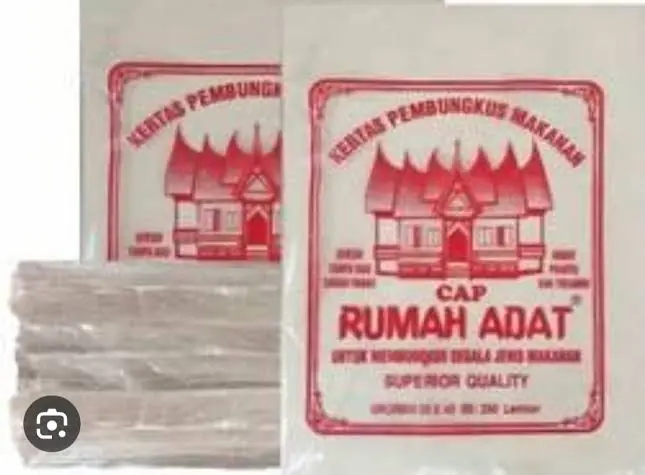 KERTAS NASI RUMAH ADAT 250 - Gambar Produk