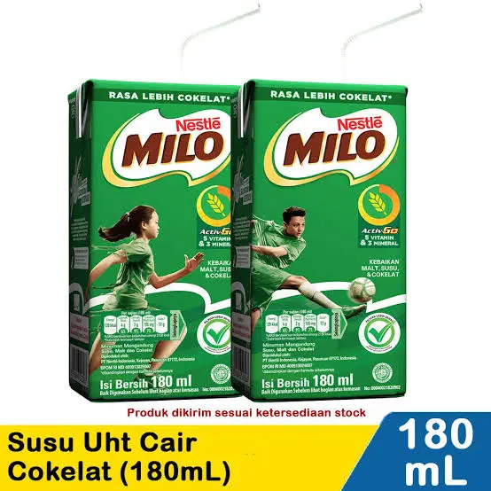 MILO ACTIV GO KOTAK 180 ML - Gambar Produk