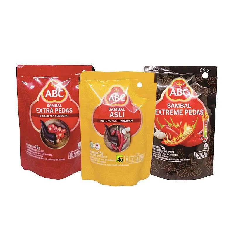 SAMBAL EXTRA PEDAS POUCH - Gambar Produk