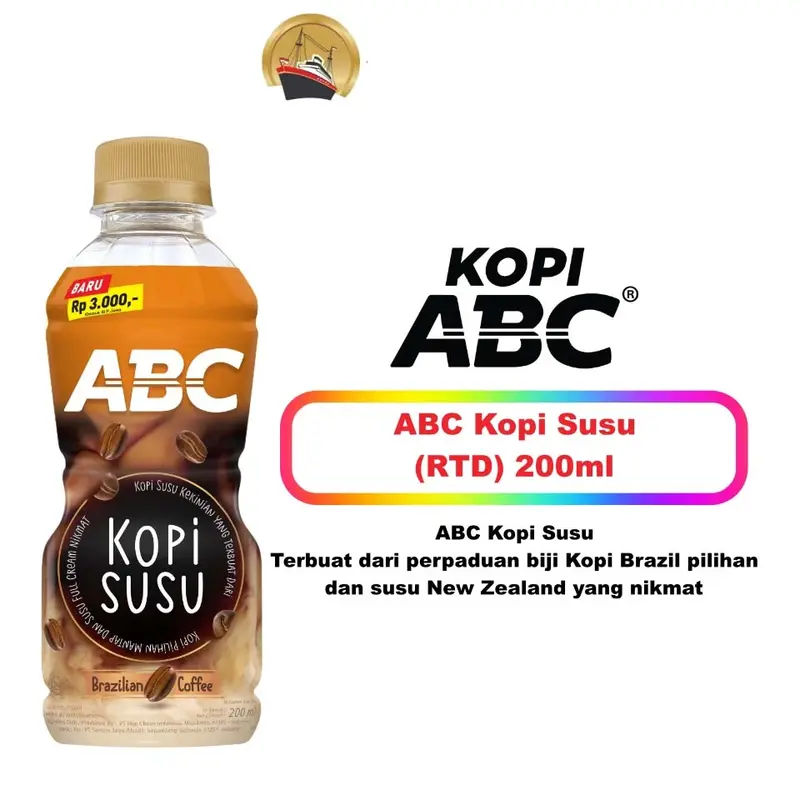 KOPI SUSU ABC 200 ML - Gambar Produk