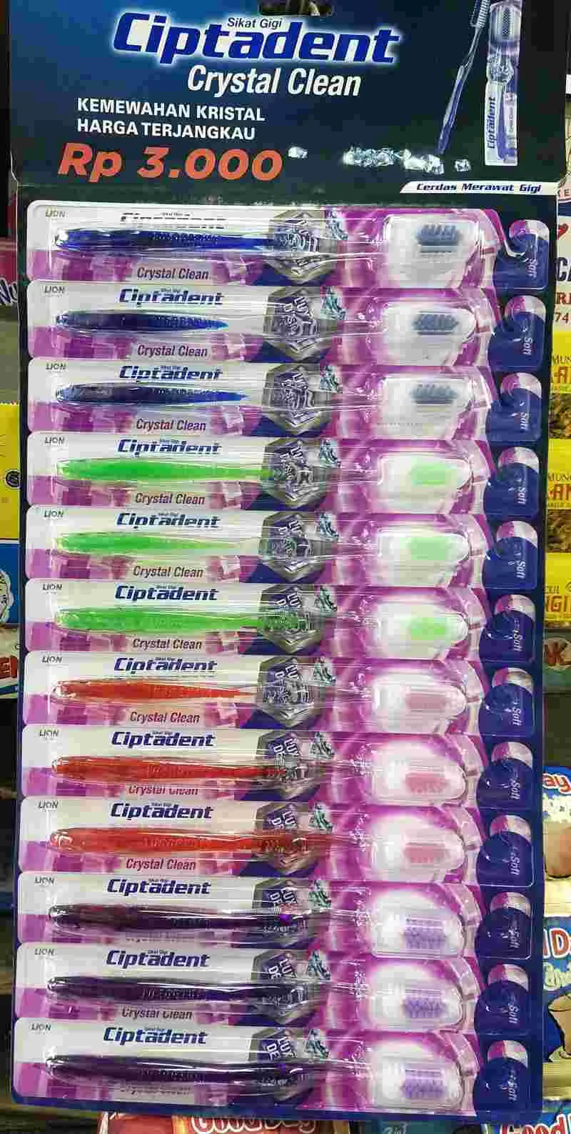 SIKAT GIGI CIPTADEN CRYSTAL CLEAN - Gambar Produk