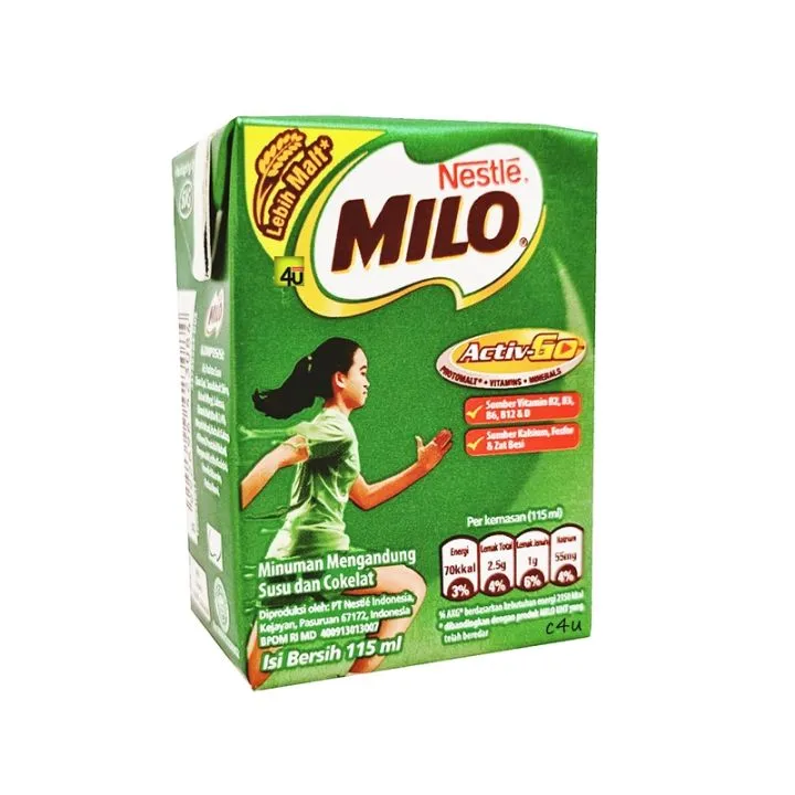 MILO ACTIV GO KOTAK 110 ML - Gambar Produk