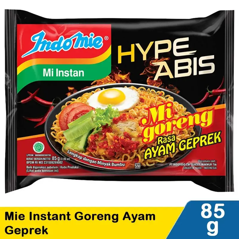 INDOMIE GORENG GEPREK - Gambar Produk