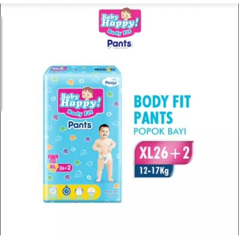 SNAPKIN BABY HAPPY UK XL - Gambar Produk