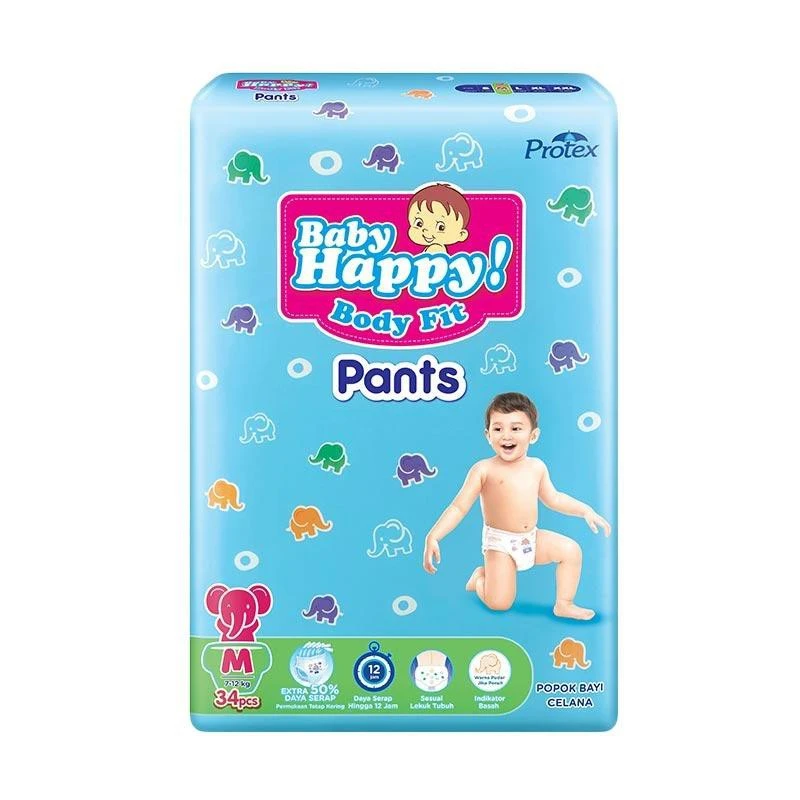 SNAPKIN BABY HAPPY PANTS UK M - Gambar Produk