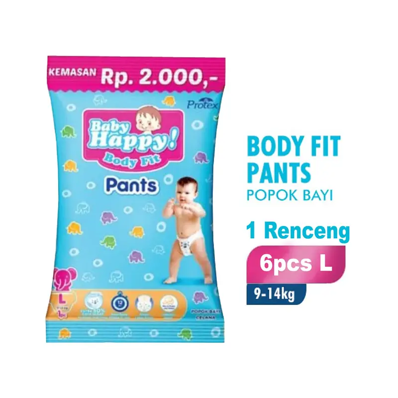 SNAPKIN BABY HAPPY PANTS UK L - Gambar Produk