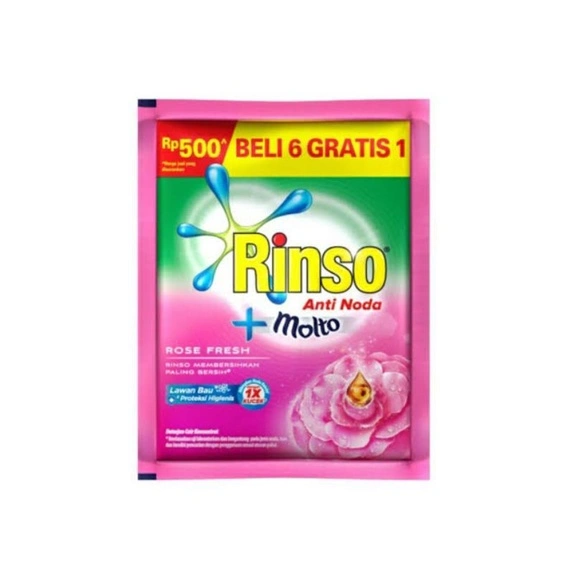 RINSO CAIR 500 ISI 12 - Gambar Produk