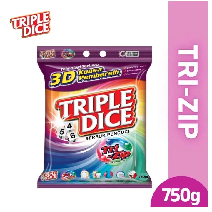 DETERGENT TRIZIP750 GR - Gambar Produk